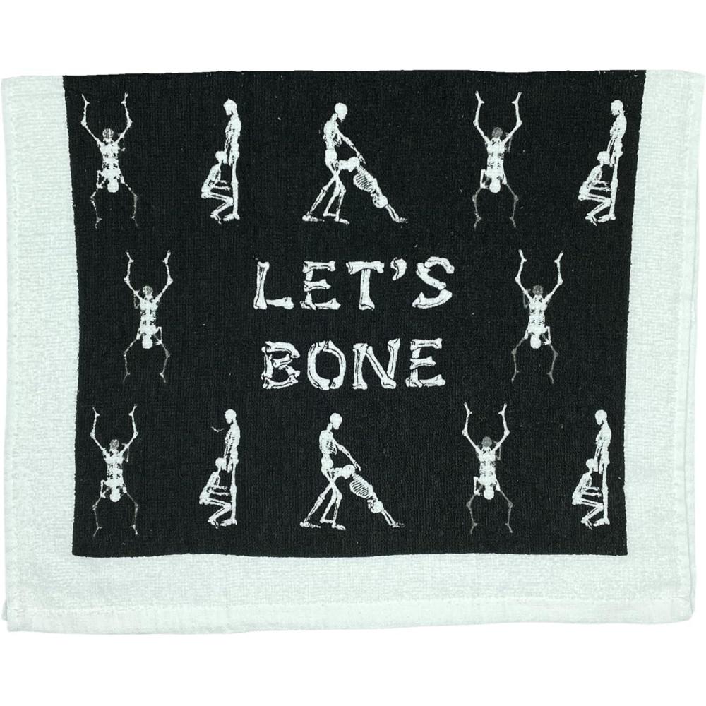 imageCrazy Dog TShirts Just The Tip I Promise Funny Horror Bloody Knife Tea TowelLets Bone
