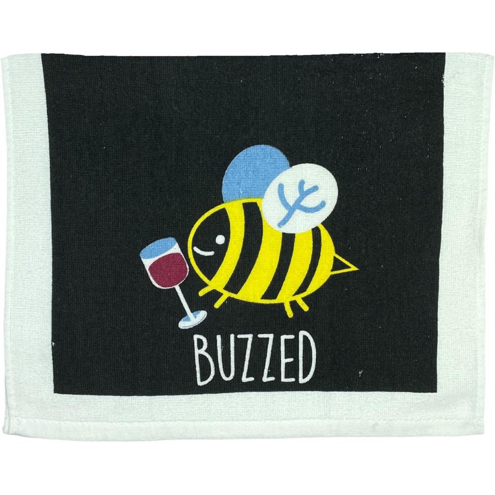 imageCrazy Dog TShirts Lets Get Basted Funny Turkey Dinner Drinking Tea TowelBuzzed