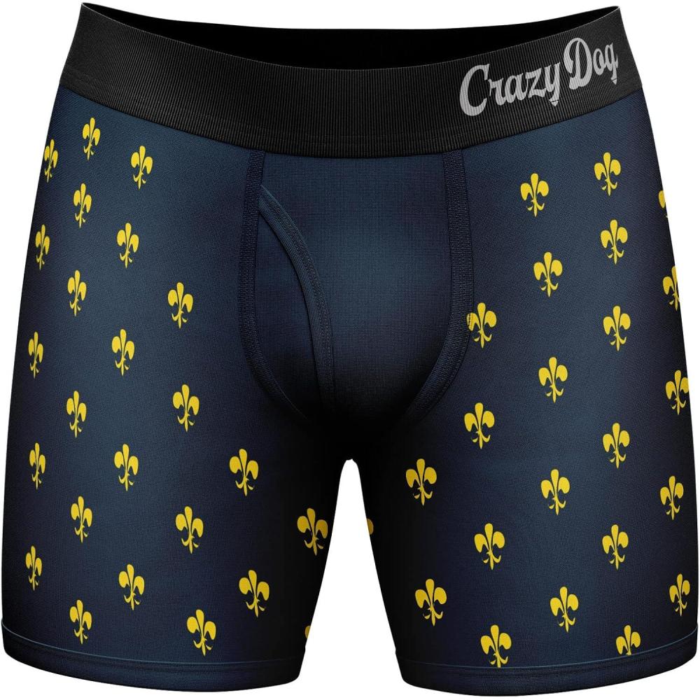 imageCrazy Dog TShirts Mens Noble Gases Boxer Briefs Funny Periodic Table Teacher Gag Gift Joke Novelty UnderwearBlue