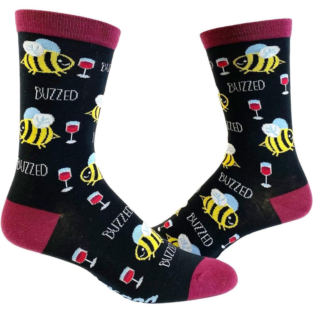 imageCrazy Dog TShirts Womens Animal Socks Cute Funny Socks with Fun Animals and Sarcastic SayingsBuzzed