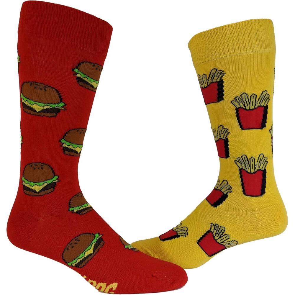 imageCrazy Dog TShirts Womens Cute Mismatched Socks With Funny Graphics for LadiesMulti