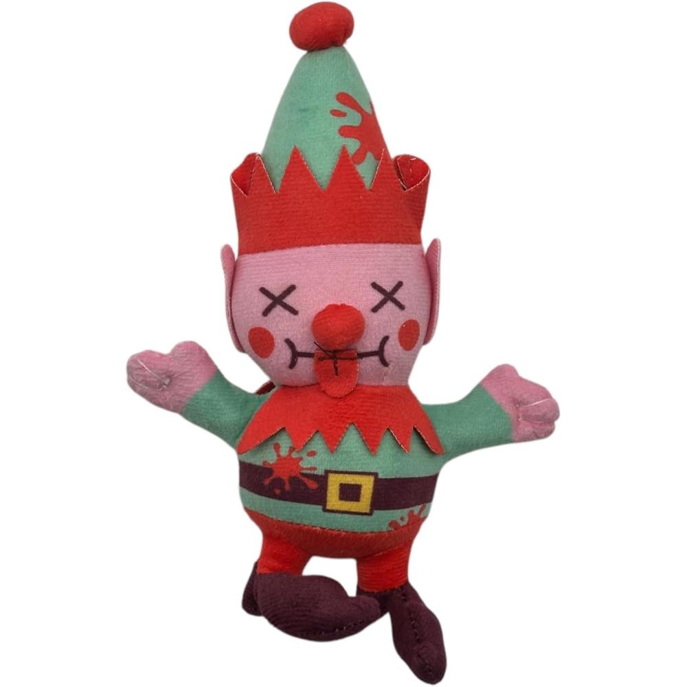 imageFunny Christmas Elf Catnip Plush Sarcastic Holiday Kicker for Indoor Cats Soft Stuffed Chew Gift for Kittens Cute Pet Present for Playful FelinesElf