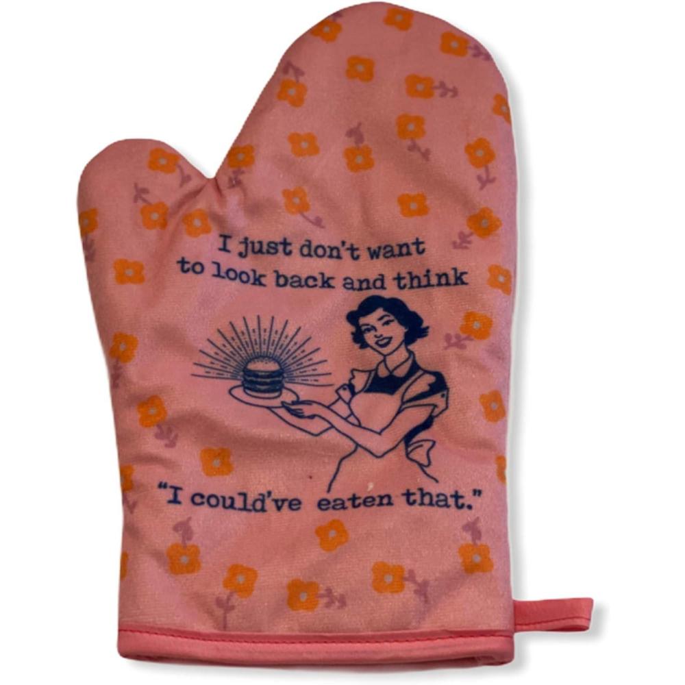 imageFunny Taco Oven Mitt Introverted but Willing to Discuss Tacos Design Durable Cotton Blend with Heat Protection Novelty Mexican Food Kitchen Glove for Cooking and Taco LoversCould Have Eaten