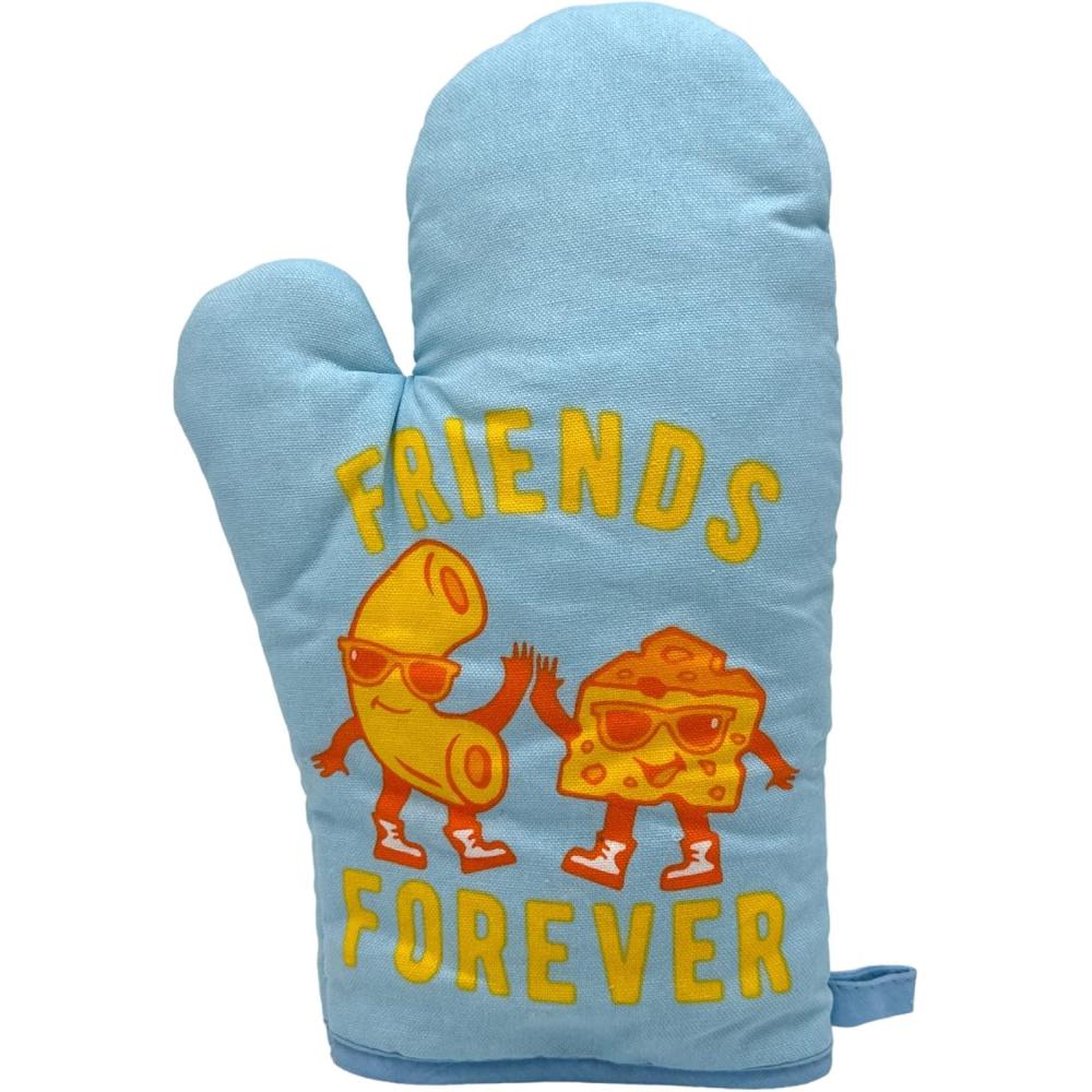 imageFunny Taco Oven Mitt Introverted but Willing to Discuss Tacos Design Durable Cotton Blend with Heat Protection Novelty Mexican Food Kitchen Glove for Cooking and Taco LoversMac and Cheese