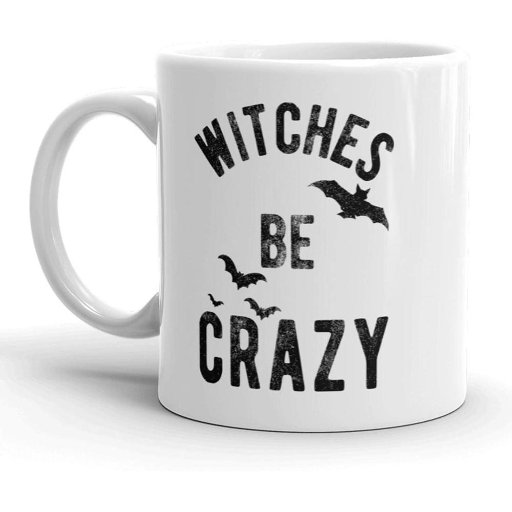 imageWitches Be Crazy Mug Funny Halloween Coffee Cup 11oz