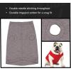 Big Brother Dog Shirt – Heart Print Pet Outfit for Puppy Sibling Announcement Baby Reveal Gift for Dogs – Soft Cotton Tank Top T-Shirt for Family Pets. Grey, M(Small)