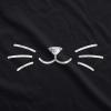 Cat Whiskers Face Mask Funny Pet Kitty Lover Novelty Nose and Mouth Covering Funny Masks for Adults Cool Cat Novelty Masks for Adults Black 2 Pack