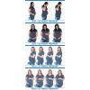 Comfortable Womens Maternity Shirts Blank Pregnancy Shirts Plain Fitted Tees(Red)