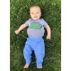 Crazy Dog T-Shirts Baby Battery Fully Charged Funny Newborn Infant Creeper Bodysuit for Newborn
