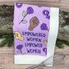 Crazy Dog T-Shirts Choose Your Weapon Funny Barbecue Cooking Utensils Tea Towel(Empowered Women)