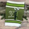 Crazy Dog T-Shirts Choose Your Weapon Funny Barbecue Cooking Utensils Tea Towel(Life Full of Choices)