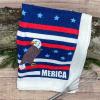 Crazy Dog T-Shirts Choose Your Weapon Funny Barbecue Cooking Utensils Tea Towel(Merica)