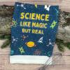 Crazy Dog T-Shirts Choose Your Weapon Funny Barbecue Cooking Utensils Tea Towel(Science Like Magic)
