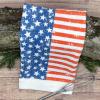 Crazy Dog T-Shirts Choose Your Weapon Funny Barbecue Cooking Utensils Tea Towel(Stars and Stripes)