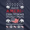 Crazy Dog T-Shirts Crew Neck Have Ameri-Christmas Shirt Funny Patriotic Sweatshirt