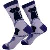 Crazy Dog T-Shirts Cute Cat Socks for Women Fun Socks with Kitties and Sarcastic Humor(Cat Said Pspsps)