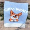 Crazy Dog T-Shirts Easily Distracted by Dogs Funny Puppy Pet Lovers Tea Towel(Guess What Corgi Butt)