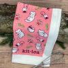 Crazy Dog T-Shirts Easily Distracted by Dogs Funny Puppy Pet Lovers Tea Towel(Kittea)