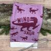 Crazy Dog T-Shirts Easily Distracted by Dogs Funny Puppy Pet Lovers Tea Towel(Winosaur)