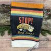 Crazy Dog T-Shirts Fitness Taco Funny Eating Mexican Food Exercise Tea Towel(Stop Taco Time)