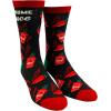 Crazy Dog T-Shirts Funny Awesome Sauce Crew Socks for Men – Hot Sauce Spicy Chili Pepper Design for Food Lovers & Heat Seekers – Novelty Gift for Chefs, Cooks & Grill Masters