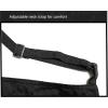 Crazy Dog T-Shirts Funny Cooking Apron – The Food Has Weed In It – Black Smock with Front Pocket and Adjustable Straps