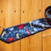 Crazy Dog T-Shirts Funny Ties for Dad Hilarious Graphic Neckties for Fathers Day Cool Dad Ties(Cat Dad)
