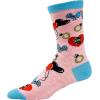 Crazy Dog T-Shirts Funny Wedding Socks for Women Gifts for Bachelorette Parties and Marriages(Keep Calm)