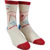 Crazy Dog T-Shirts Funny Wedding Socks for Women Gifts for Bachelorette Parties and Marriages(Look Married)