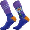 Crazy Dog T-Shirts Funny Womens Socks with Sarcastic Sayings and Cool Designs for Girls(F-ing Delight)