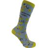 Crazy Dog T-Shirts Funny Womens Socks with Sarcastic Sayings and Cool Designs for Girls(Swearing Helps)