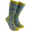 Crazy Dog T-Shirts Funny Womens Socks with Sarcastic Sayings and Cool Designs for Girls(Swearing Helps)