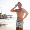 Crazy Dog T-Shirts Funnys Boxers for Dad Fathers Day Briefs Graphic Novelty Underwear for Dad(Daddy Shark)
