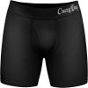 Crazy Dog T-Shirts Funnys Boxers for Dad Fathers Day Briefs Graphic Novelty Underwear for Dad(Fart Ninja)