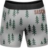 Crazy Dog T-Shirts Funnys Boxers for Dad Fathers Day Briefs Graphic Novelty Underwear for Dad(Grey)