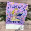 Crazy Dog T-Shirts If I Have to Stir Its Homemade Funny Kitchen Cooking Tea Towel(Have to Stir Homemade)