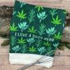 Crazy Dog T-Shirts Lets Get Basted Funny Turkey Dinner Drinking Tea Towel(Love a Good Herb)