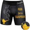 Crazy Dog T-Shirts Mens Boats and Hoes Boxer Briefs Funny Sarcastic Graphic Novelty Gift Underwear for Guys(Black)