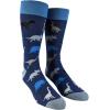 Crazy Dog T-Shirts Mens Dinosaur Socks Cool Graphic Fun Pattern Sock Unique Jurassic Prehistoric T-Rex Dino Lover Funny Novelty Footwear