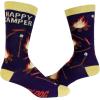 Crazy Dog T-Shirts Mens Funny Camping Socks With Awesome Graphics Hiking Socks for Men(Camping 6 Pack)
