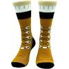 Crazy Dog T-Shirts Mens Funny Camping Socks With Awesome Graphics Hiking Socks for Men(Hiking Boots)