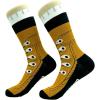 Crazy Dog T-Shirts Mens Funny Camping Socks With Awesome Graphics Hiking Socks for Men(Hiking Boots)