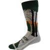 Crazy Dog T-Shirts Mens Funny Camping Socks With Awesome Graphics Hiking Socks for Men(In Tents)