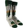 Crazy Dog T-Shirts Mens Funny Camping Socks With Awesome Graphics Hiking Socks for Men(In Tents)