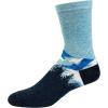 Crazy Dog T-Shirts Mens Funny Camping Socks With Awesome Graphics Hiking Socks for Men(Mountains Calling)