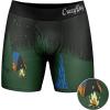 Crazy Dog T-Shirts Mens I Hate People Boxer Briefs Funny Camping Sarcastic Graphic Underwear for Guys(Multi)