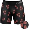 Crazy Dog T-Shirts Mens I Like Coffee and Maybe 3 People Boxer Briefs Funny Sarcastic Graphic Underwear(Black)