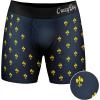 Crazy Dog T-Shirts Mens Noble Gases Boxer Briefs Funny Periodic Table Teacher Gag Gift Joke Novelty Underwear(Blue)