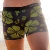 Crazy Dog T-Shirts Mens Rub for Luck Boxer Briefs Funny St Patricks Day Novelty Underwear for Guys(Black)