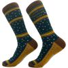 Crazy Dog T-Shirts Mens Sarcastic Socks Funny Crew Footwear for Adults(Campfire Drinking)